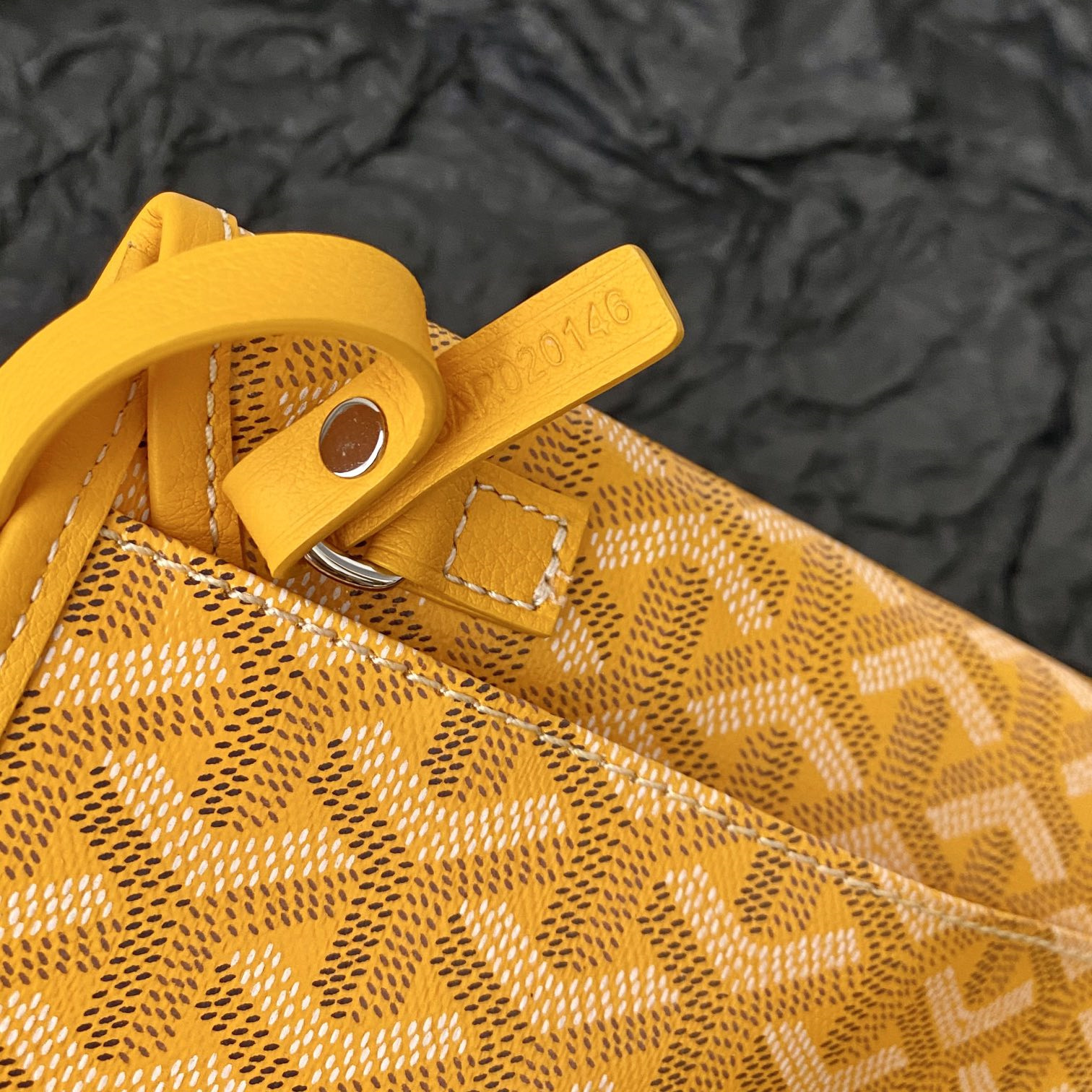 高仿Goyard*STLOUIB滿印Tote購物袋黃色中號免檢版