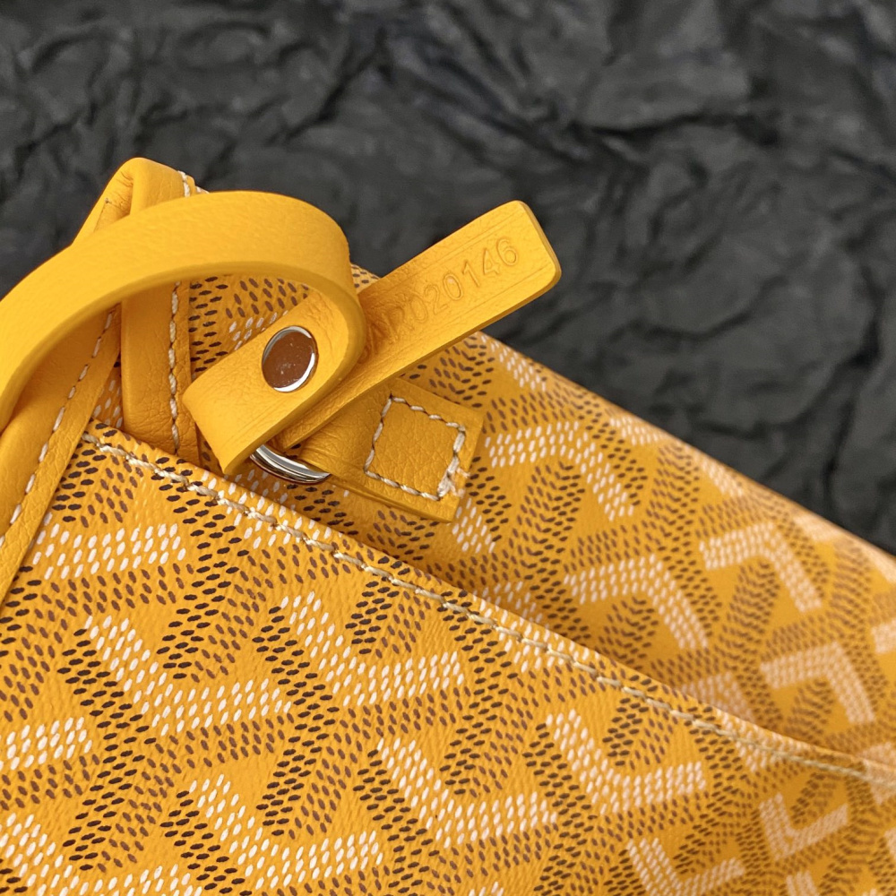 高仿Goyard*STLOUIB滿印Tote購物袋黃色中號免檢版