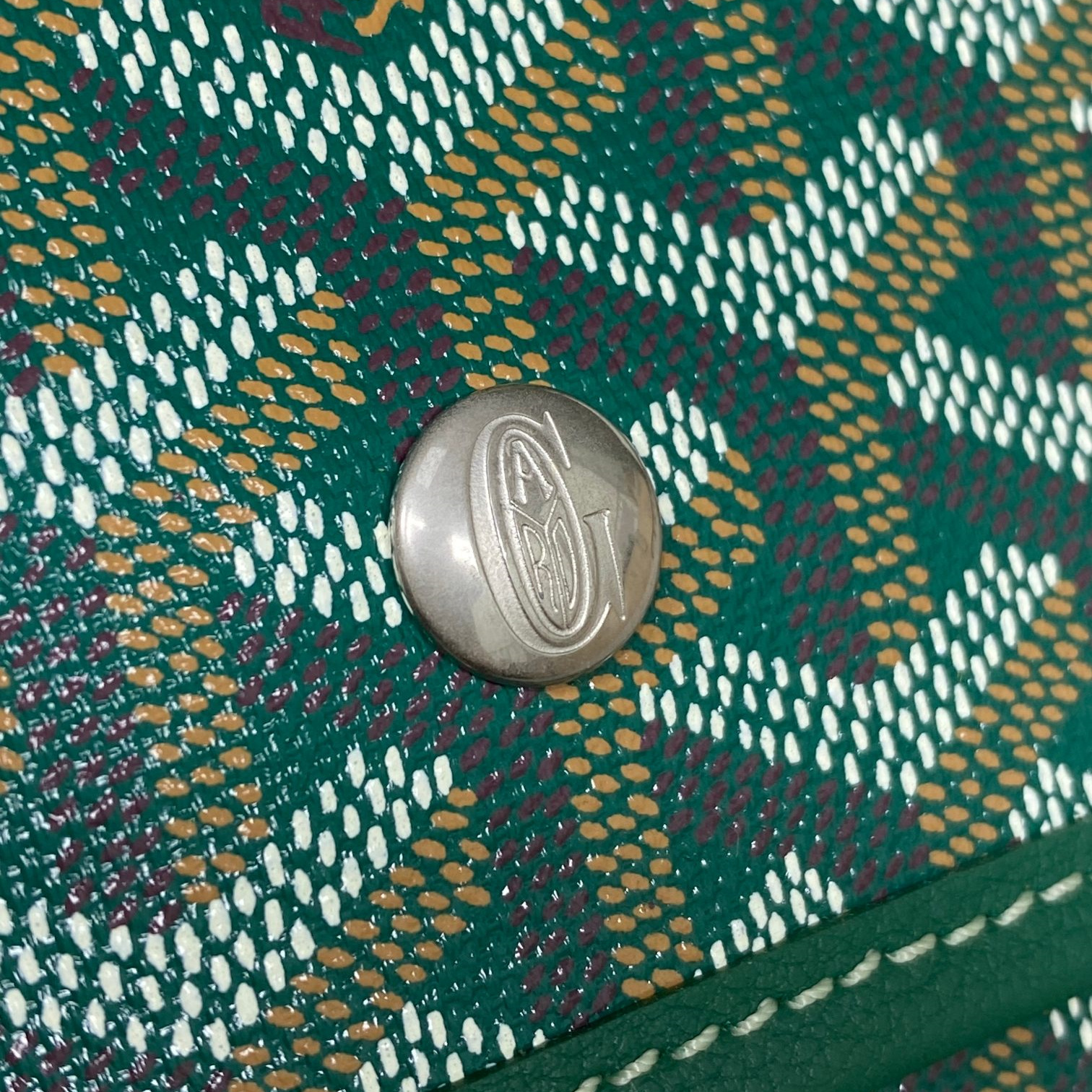 高仿Goyard*PLUMET1小巧信封袋綠色免檢版