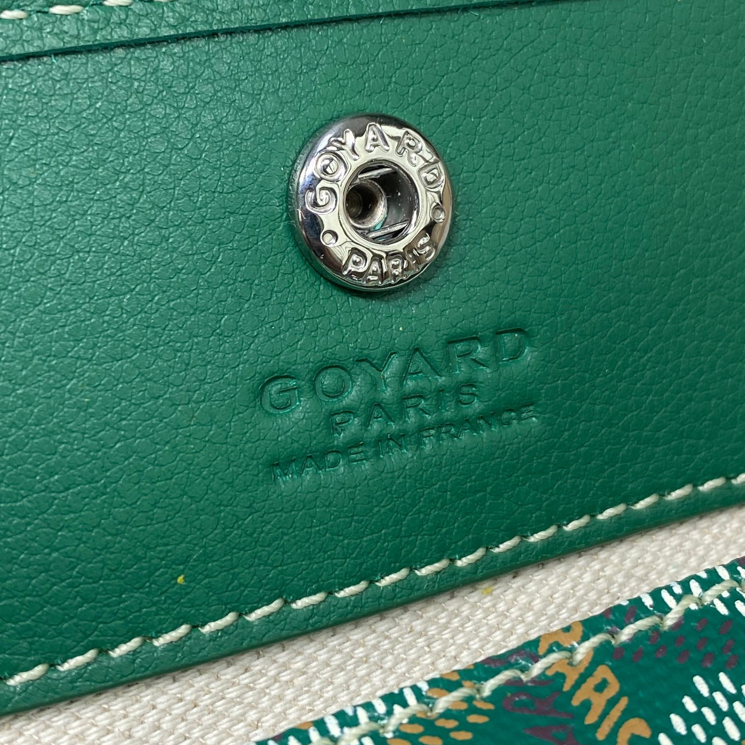 高仿Goyard*GY10182雙面兩用MiniTote手袋綠色免檢版