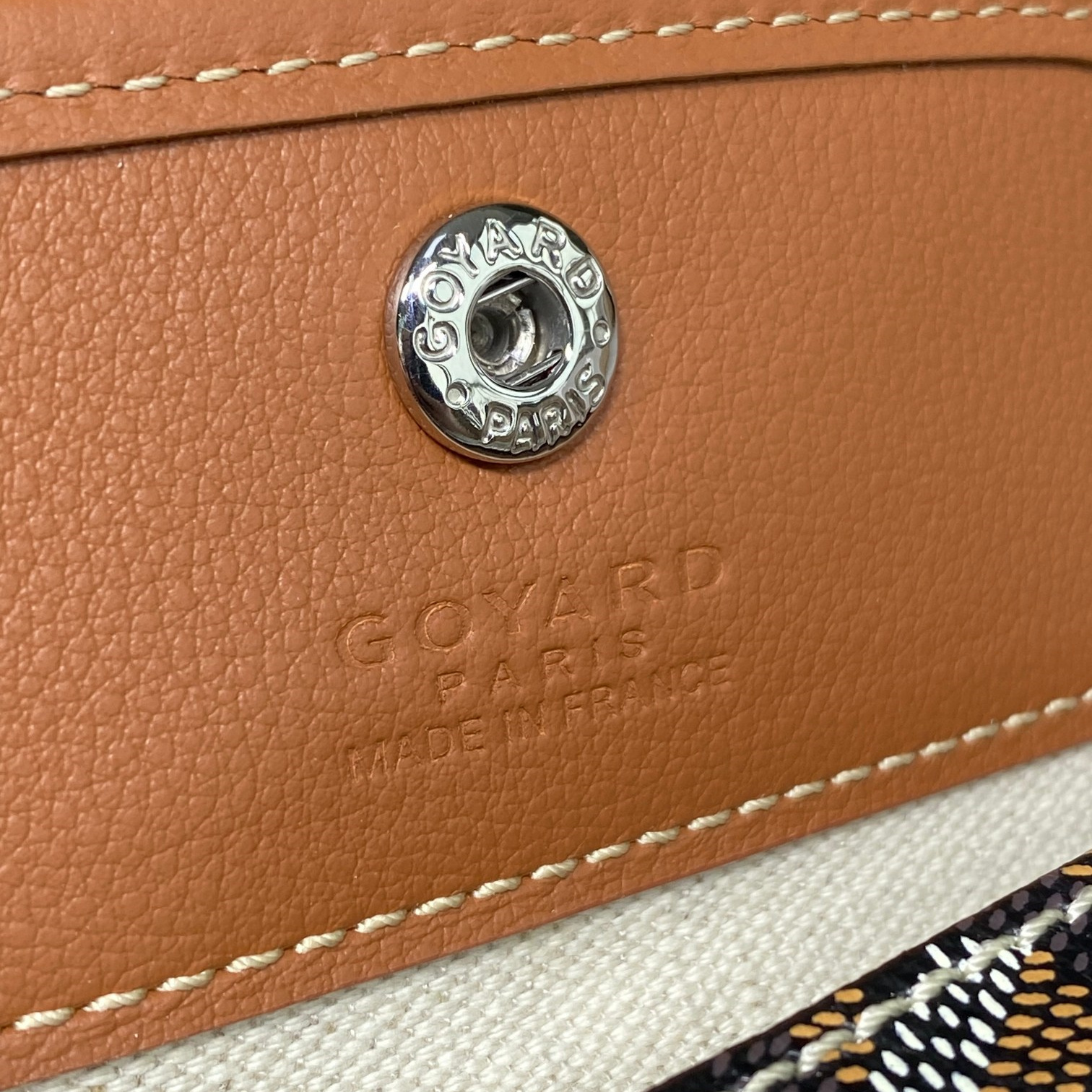 高仿Goyard*GY10183雙面兩用MiniTote手袋棕色免檢版