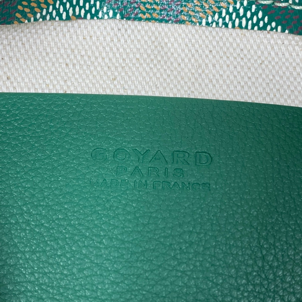 高仿Goyard*PLUMET1小巧信封袋綠色免檢版