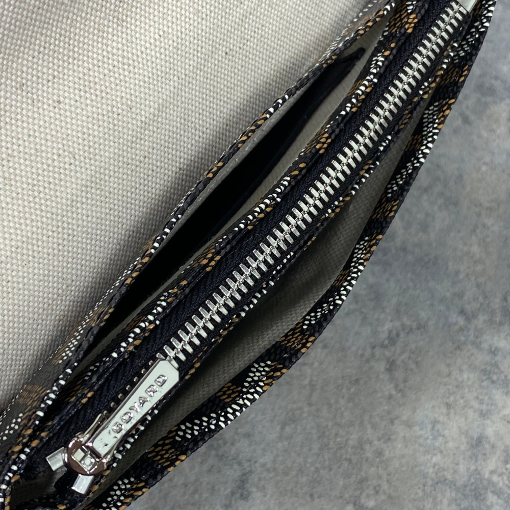 高仿Goyard*PLUMET2小巧信封袋黑色免檢版
