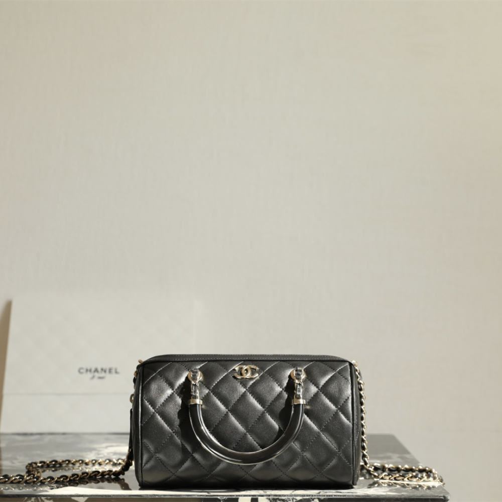 高仿Chanel*25C系列AS4411小羊皮手提單肩包小號免檢版