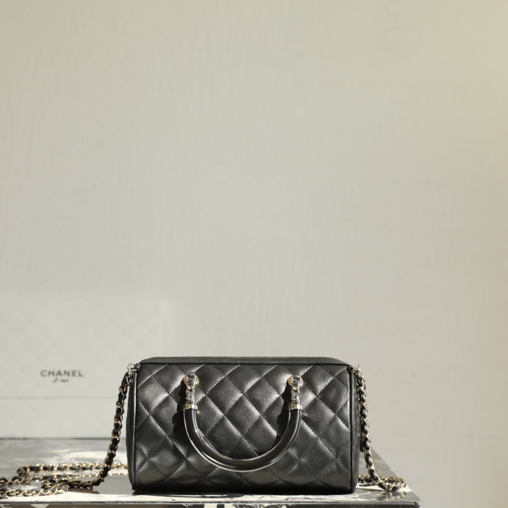 高仿Chanel*25C系列AS4411小羊皮手提單肩包小號免檢版