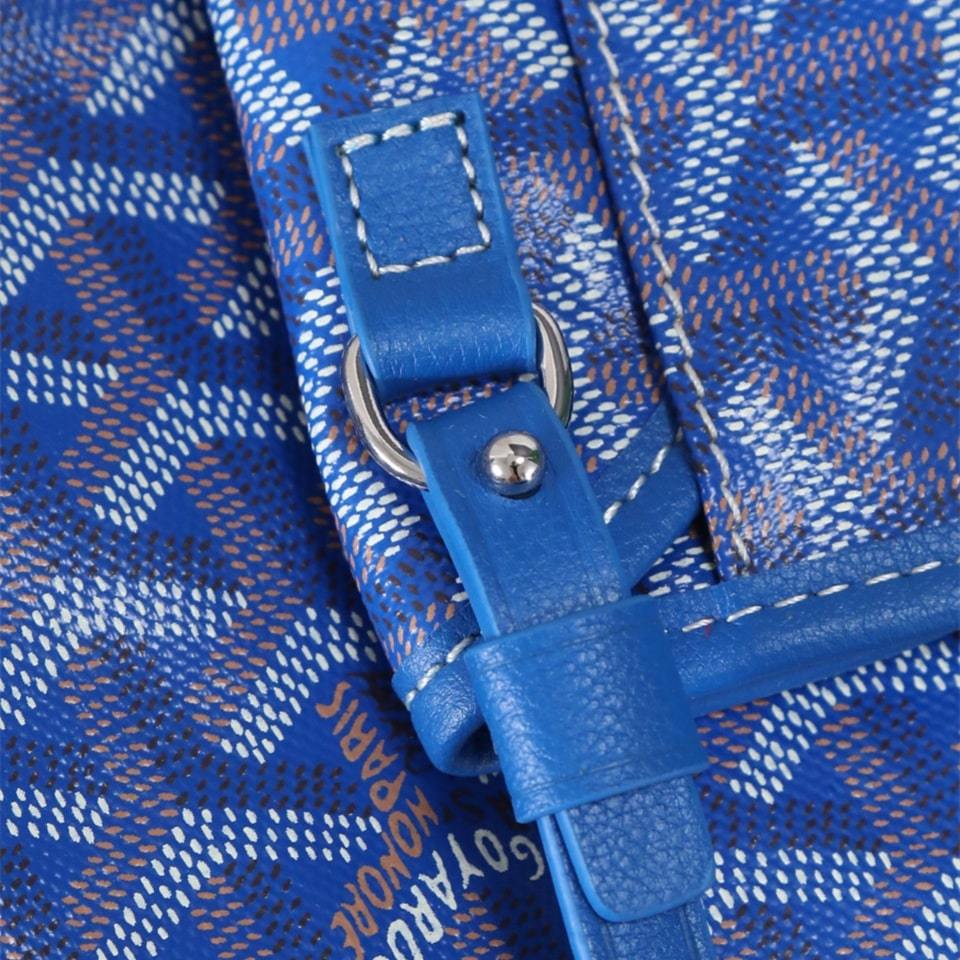 高仿Goyard*STLOUIP6滿印Tote手提袋天藍免檢版小號