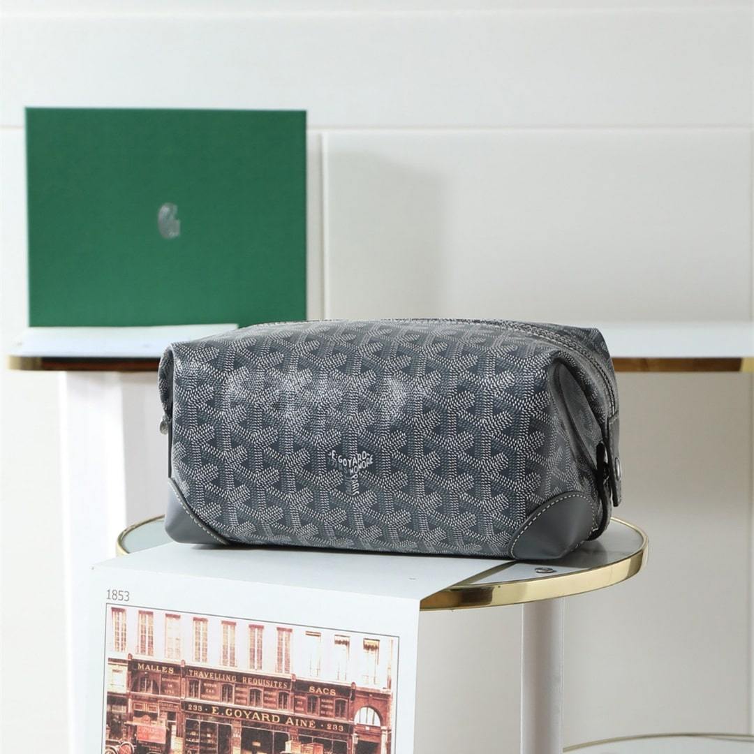 高仿Goyard*BOEING4旅行洗漱包化妝包灰色免檢版