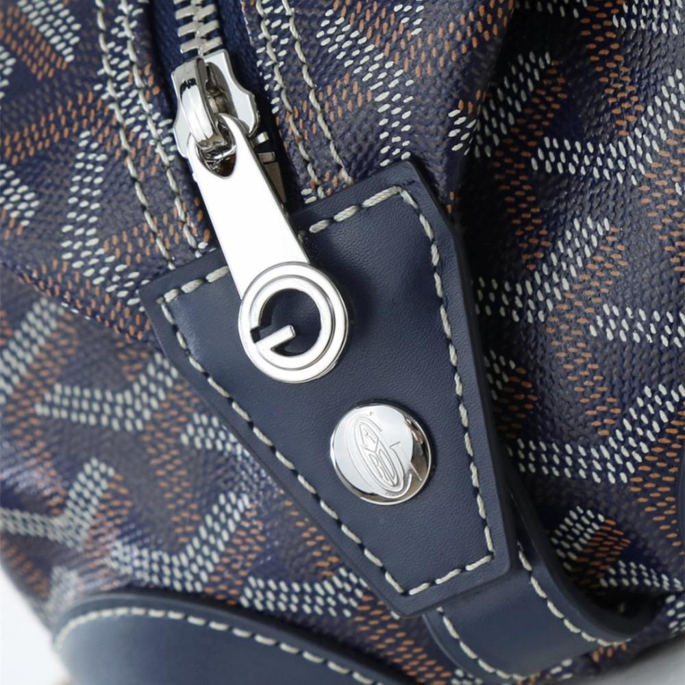 高仿Goyard*BOEING3旅行洗漱包化妝包深藍免檢版