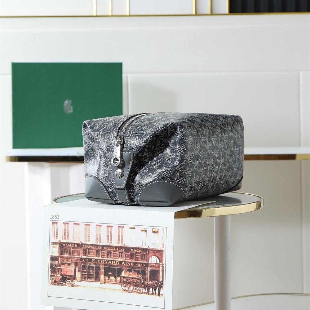 高仿Goyard*BOEING4旅行洗漱包化妝包灰色免檢版