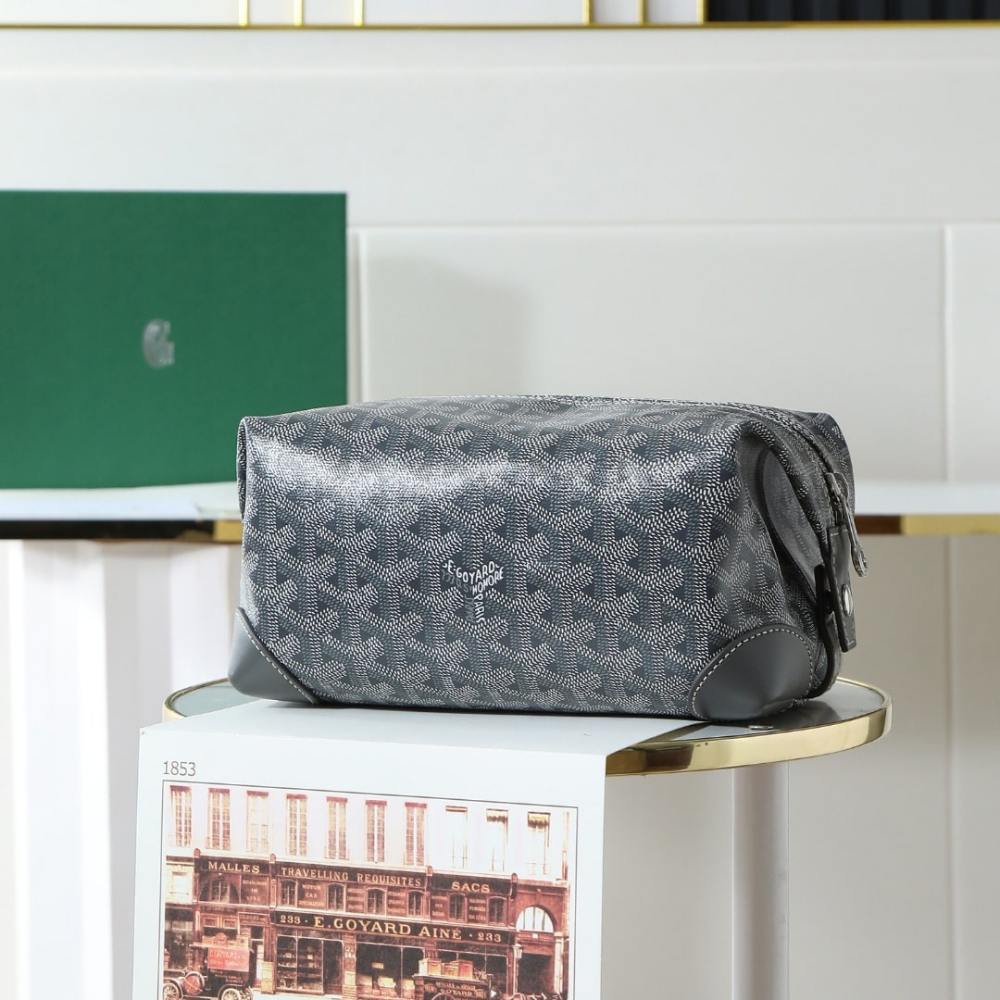 高仿Goyard*BOEING4旅行洗漱包化妝包灰色免檢版