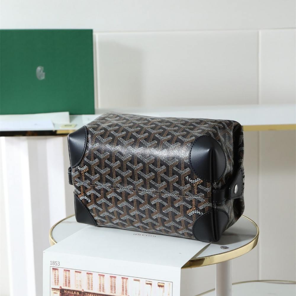高仿Goyard*BOEING5旅行洗漱包化妝包黑色免檢版