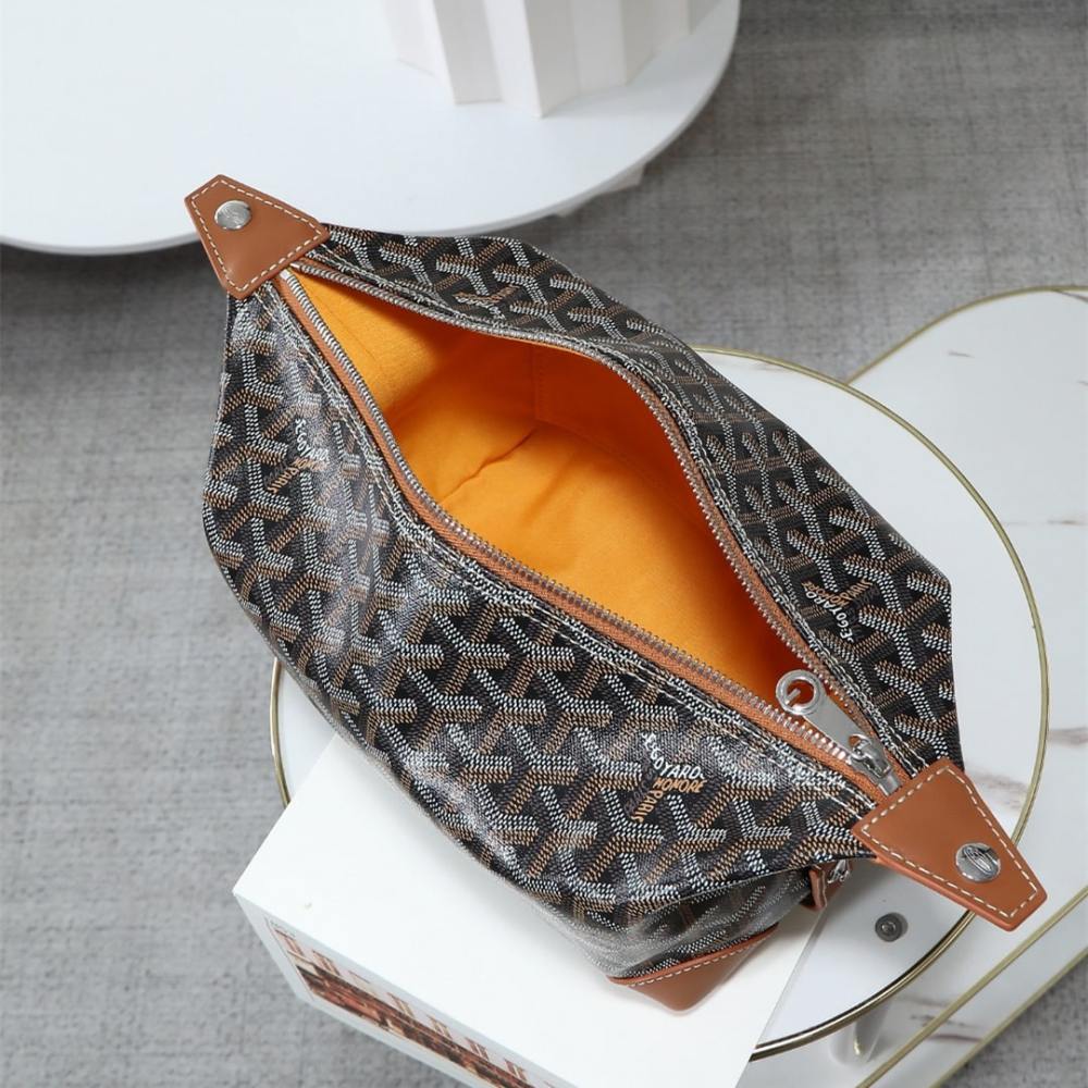 高仿Goyard*BOEING2旅行洗漱包化妝包棕色免檢版