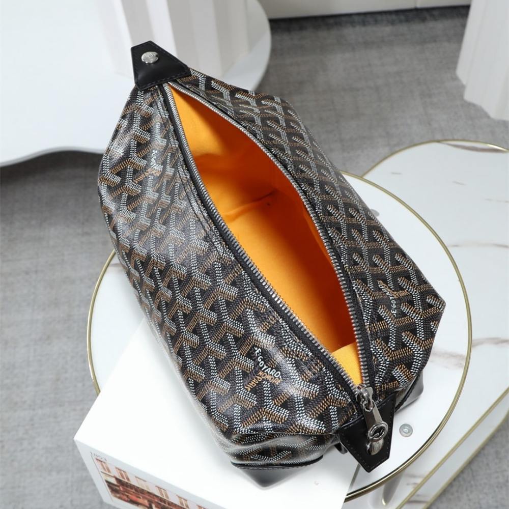 高仿Goyard*BOEING5旅行洗漱包化妝包黑色免檢版