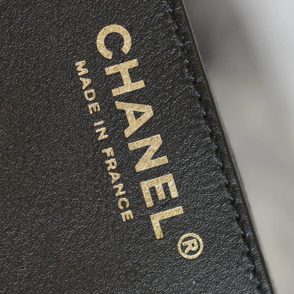 高仿Chanel*25S系列AS5528小羊皮腋下包黑色免檢版