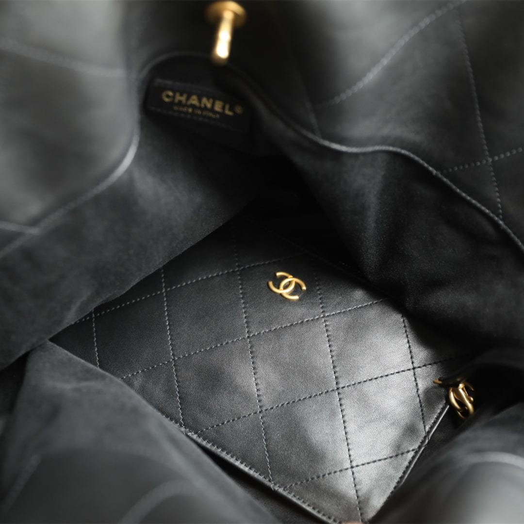 高仿Chanel*25S系列AS5463小牛皮蝙蝠購物袋超大號免檢版