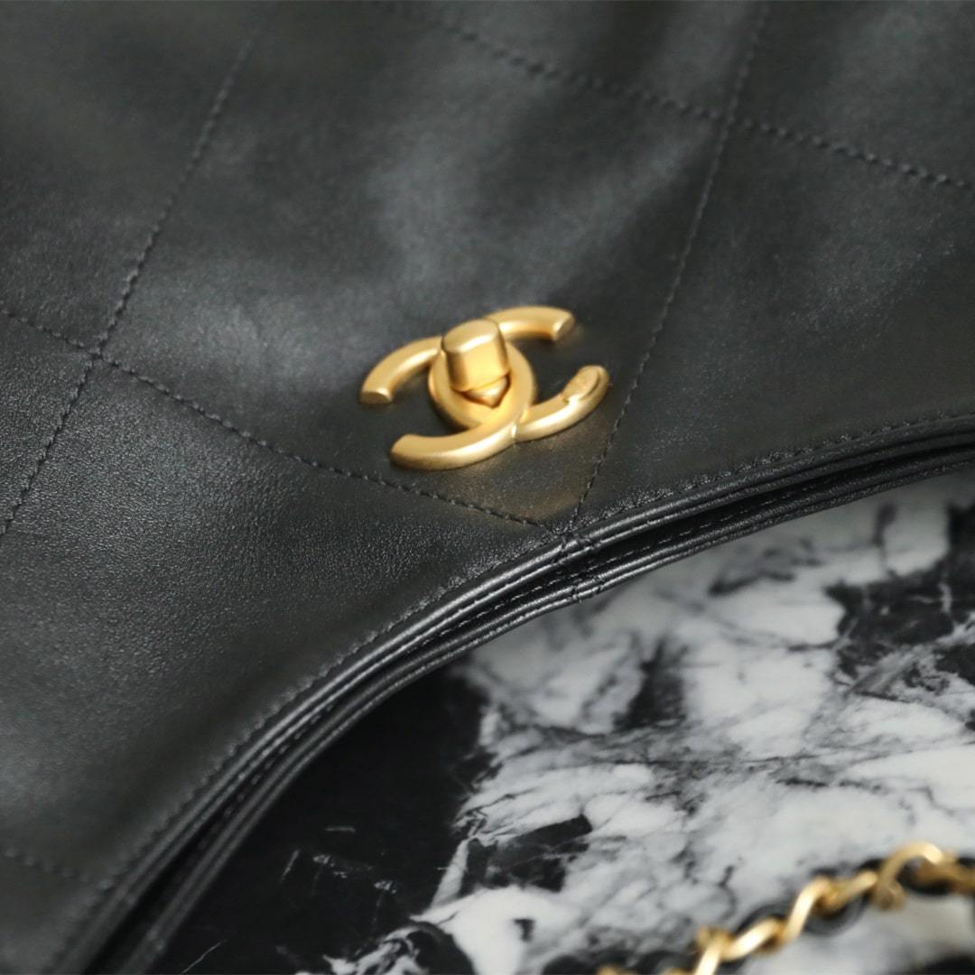 高仿Chanel*25S系列AS5463小牛皮蝙蝠購物袋超大號免檢版
