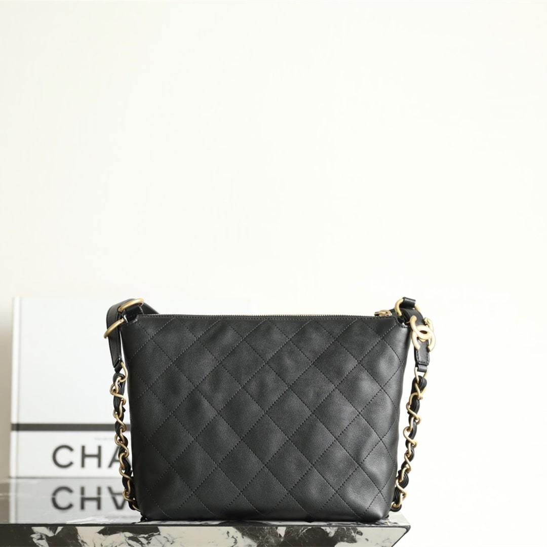 高仿Chanel*25S系列AS5509小牛皮單肩流浪大號免檢版