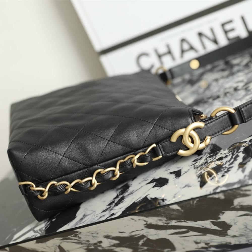 高仿Chanel*25S系列AS5509小牛皮單肩流浪大號免檢版