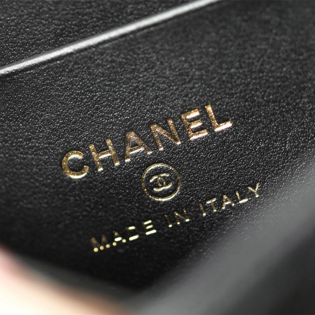 高仿Chanel*23P系列AP3237豎版Kelly手袋黑色免檢版