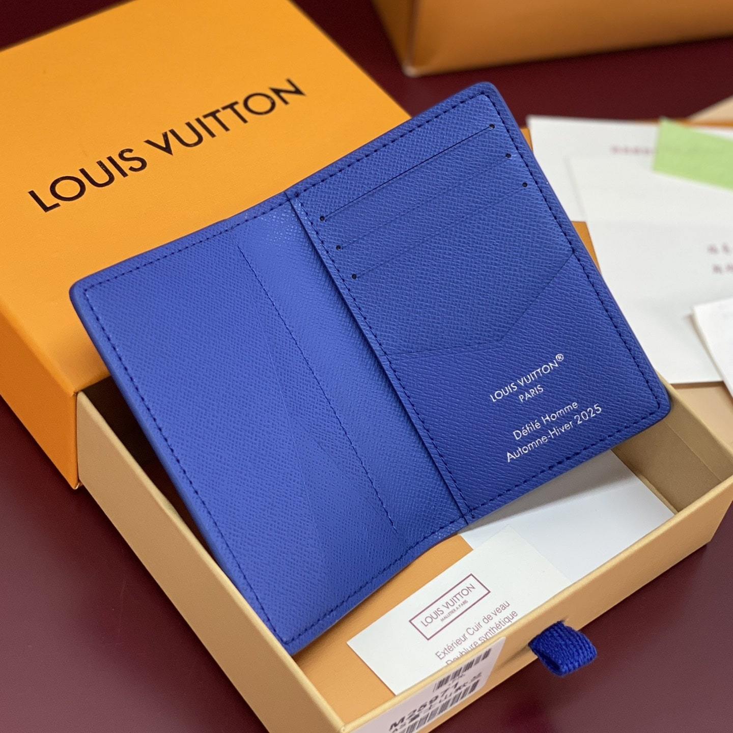 高仿LV聯名Nigo系列M25972駐日美軍紀念款卡包藍色免檢版