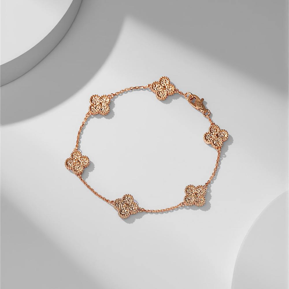 高仿首飾VanCleef&Arpels*RO8DD00六花四葉草手鏈