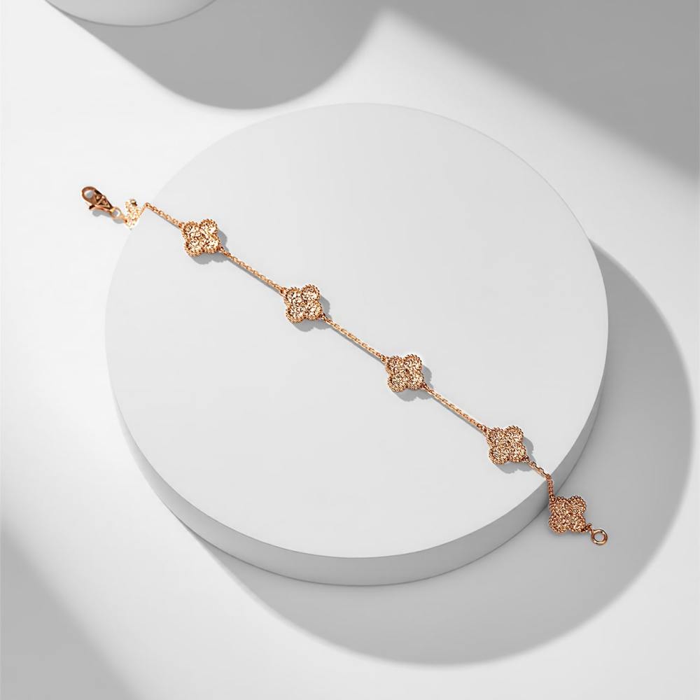 高仿首飾VanCleef&Arpels*RO8DD00六花四葉草手鏈
