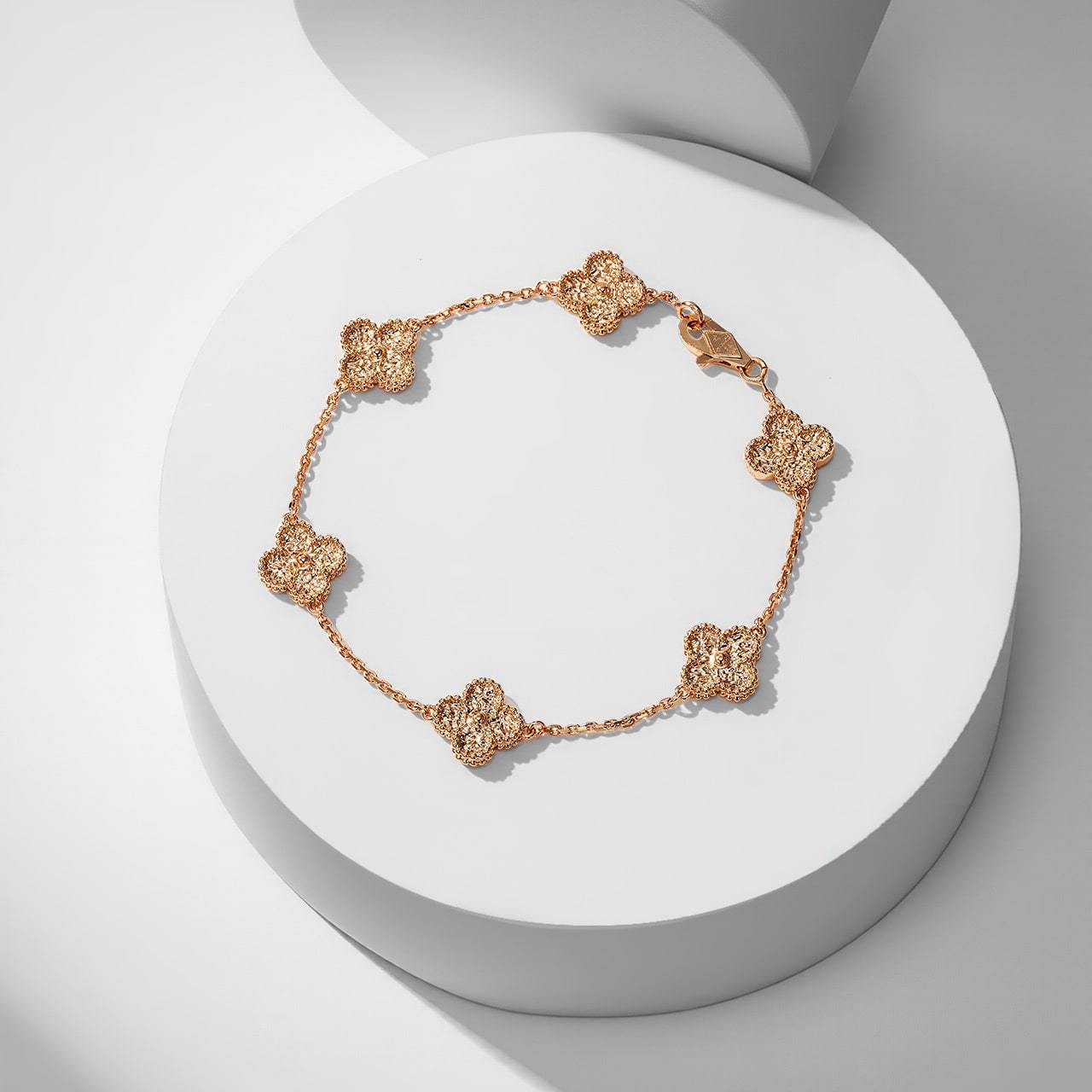 高仿首飾VanCleef&Arpels*RO8DD00六花四葉草手鏈