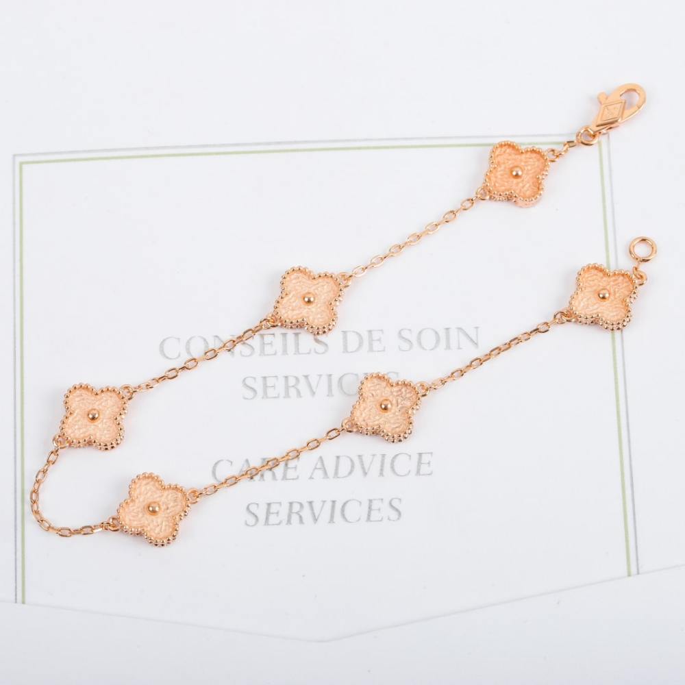 高仿首飾VanCleef&Arpels*RO8DD00六花四葉草手鏈