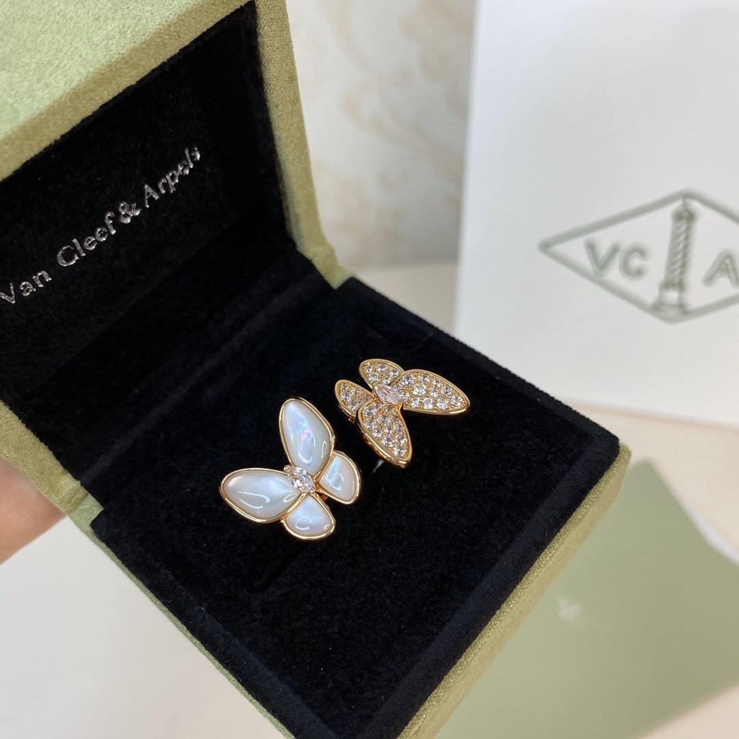高仿首飾VanCleef&Arpels*RPO7AL0蝴蝶戒指