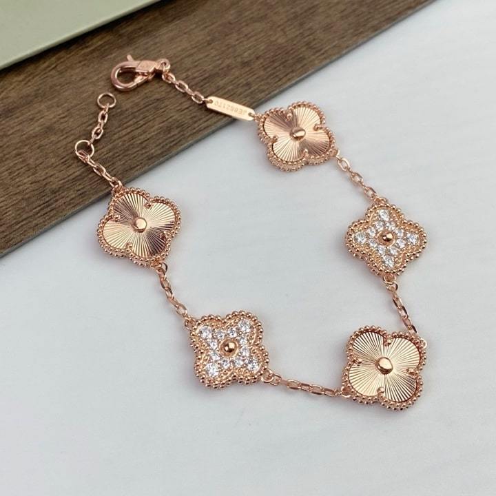 高仿首飾VanCleef&Arpels*RP4KN01五花四葉草手鏈