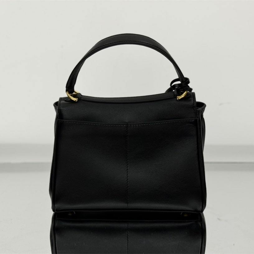 高仿Balenciaga*Rodeo系列V21000小牛皮手袋黑金Mini免檢版