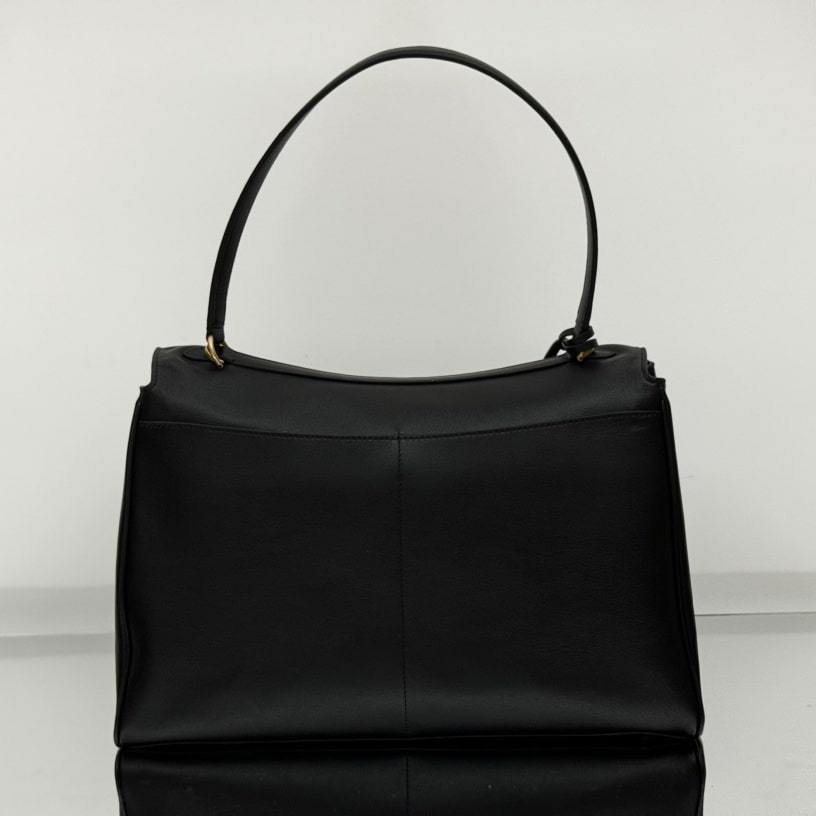 高仿Balenciaga*Rodeo系列V51000小牛皮手袋黑金大號免檢版
