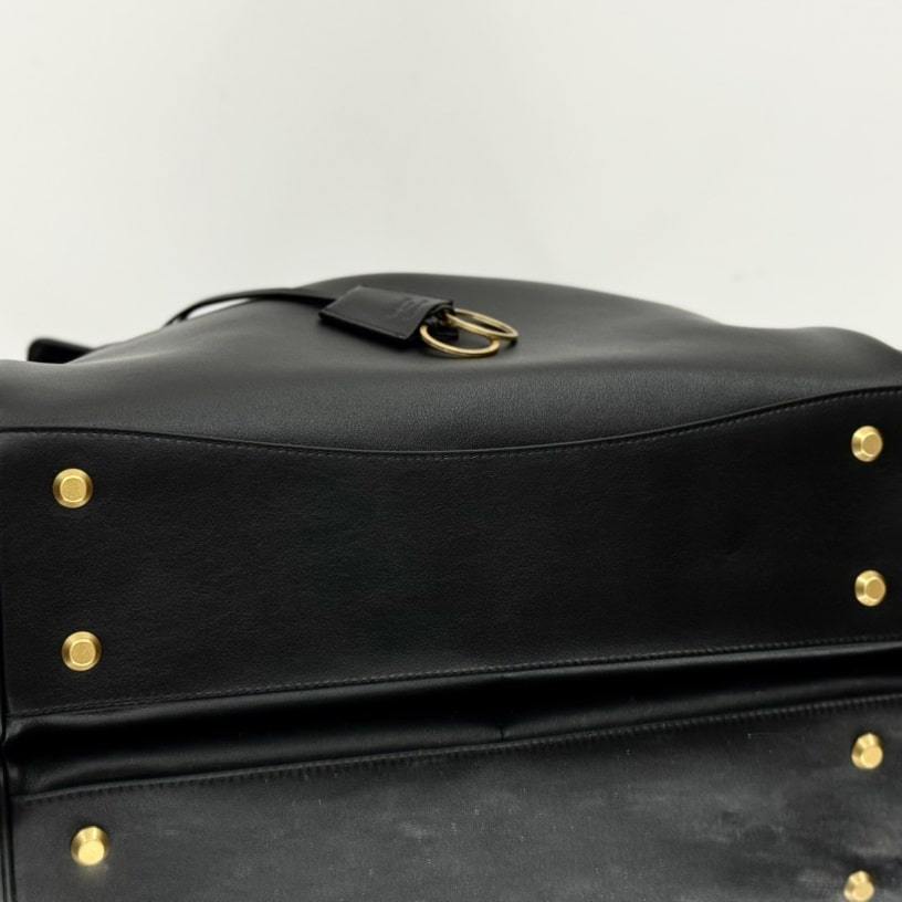 高仿Balenciaga*Rodeo系列V51000小牛皮手袋黑金大號免檢版