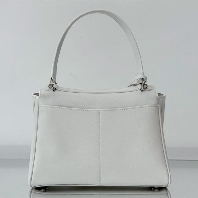高仿Balenciaga*Rodeo系列V79016小牛皮手袋黑銀小號號免檢版