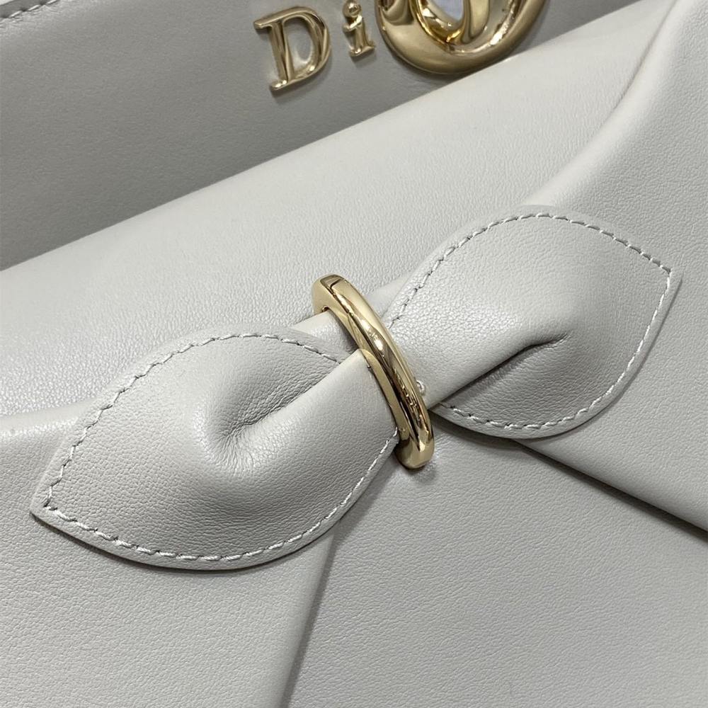 高仿Dior*26SS系列M0734GTU新款徽標手提包灰色免檢版