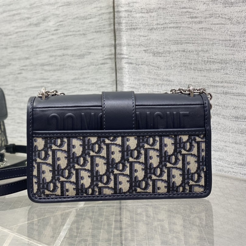 復刻Dior Montaigne Box 皮面特寫