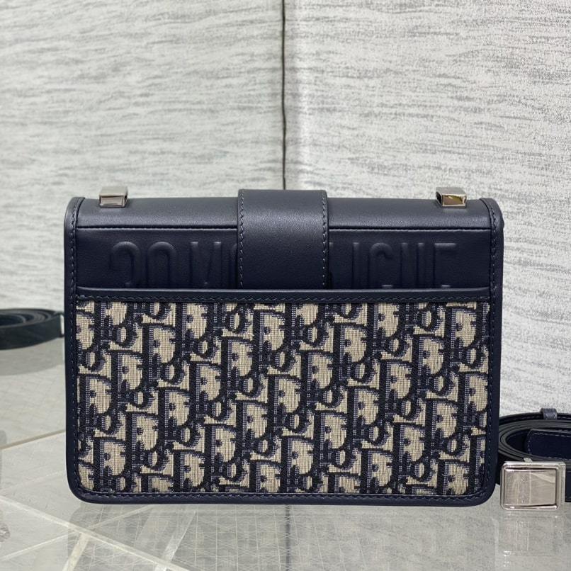 高仿Dior*Montaigne系列M921M928單肩包藍色常規免檢版