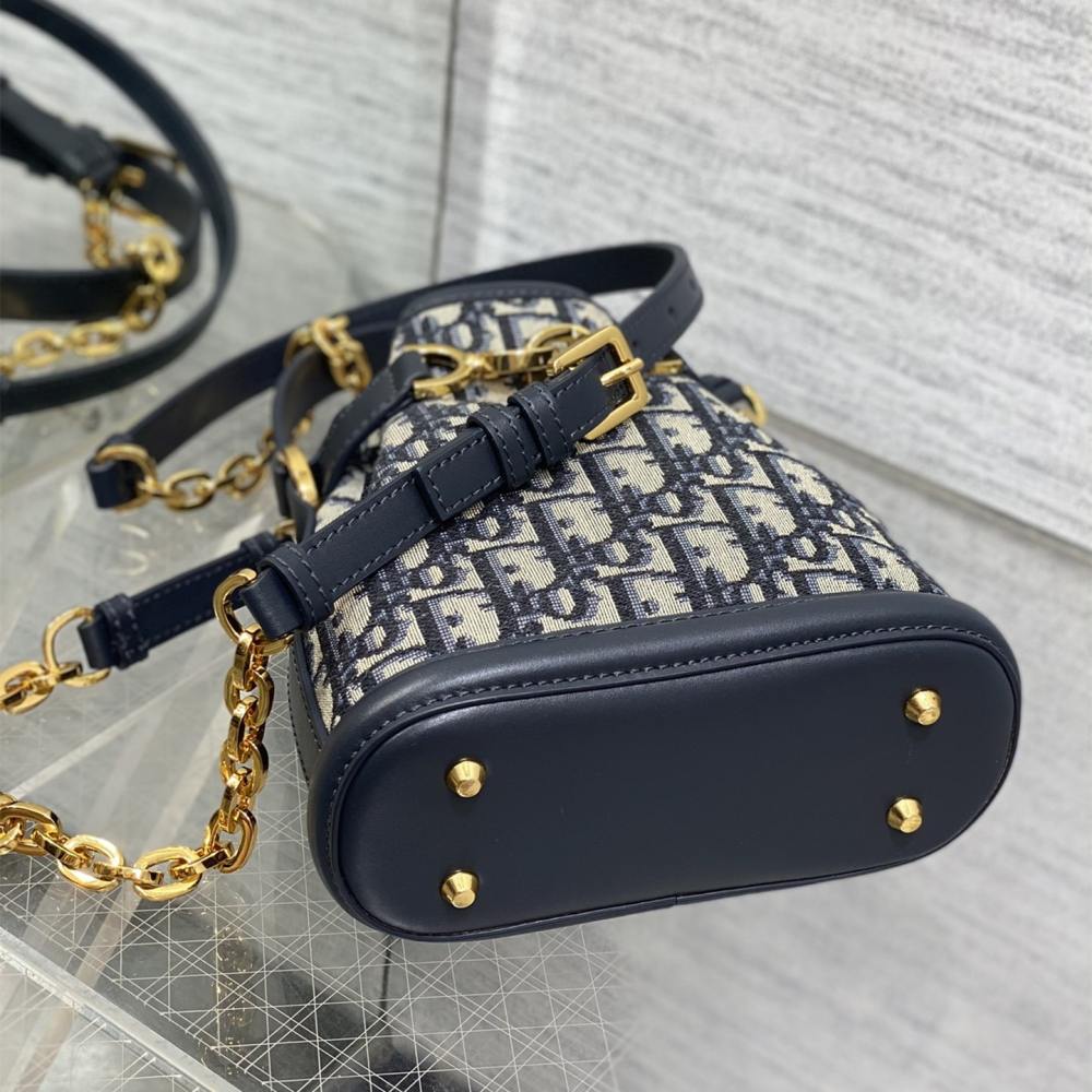 高仿Dior*Cest系列M227M928印花水桶包小號免檢版