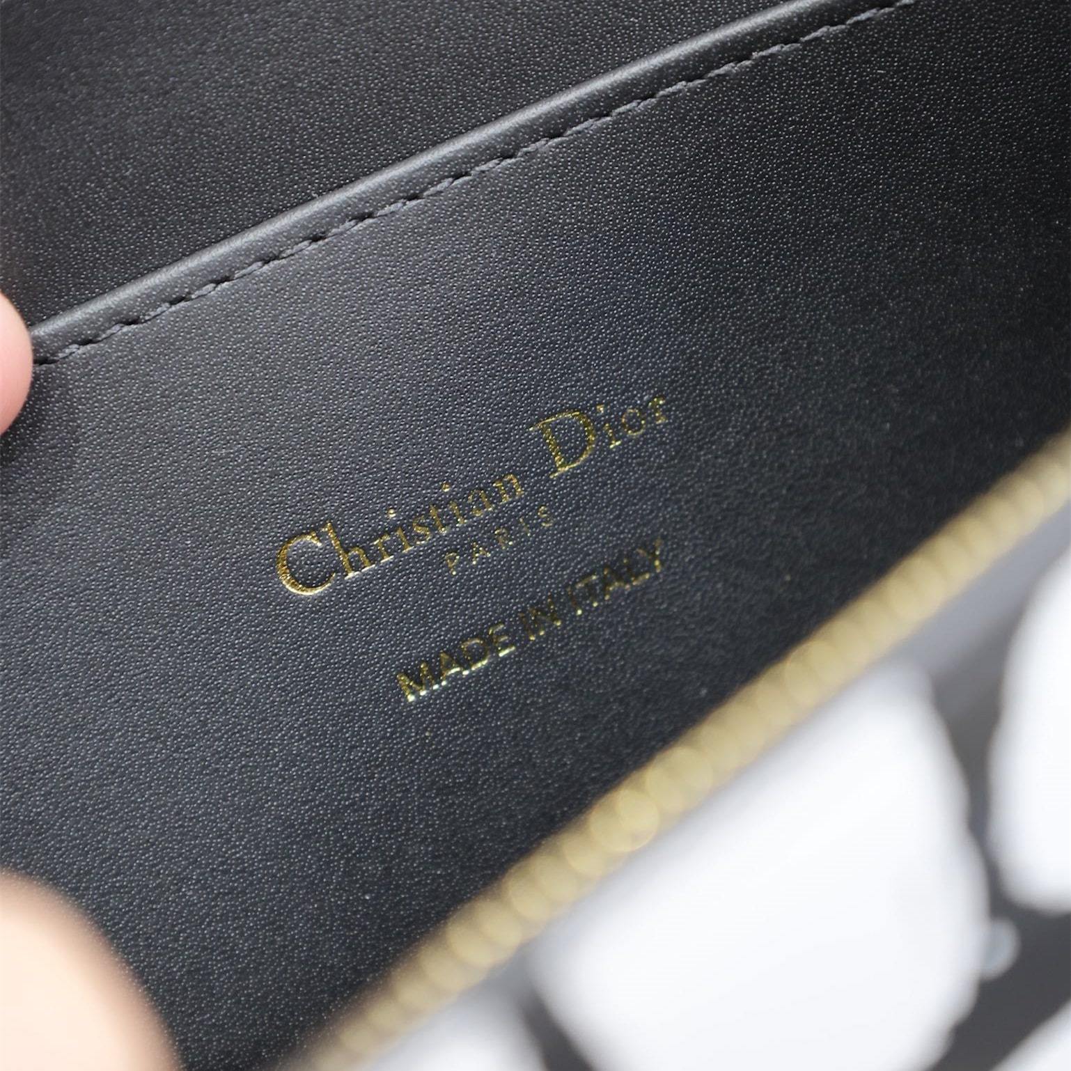 高仿Dior*Miss系列M261M911小牛皮塗鴉字面腋下包黑色免檢版