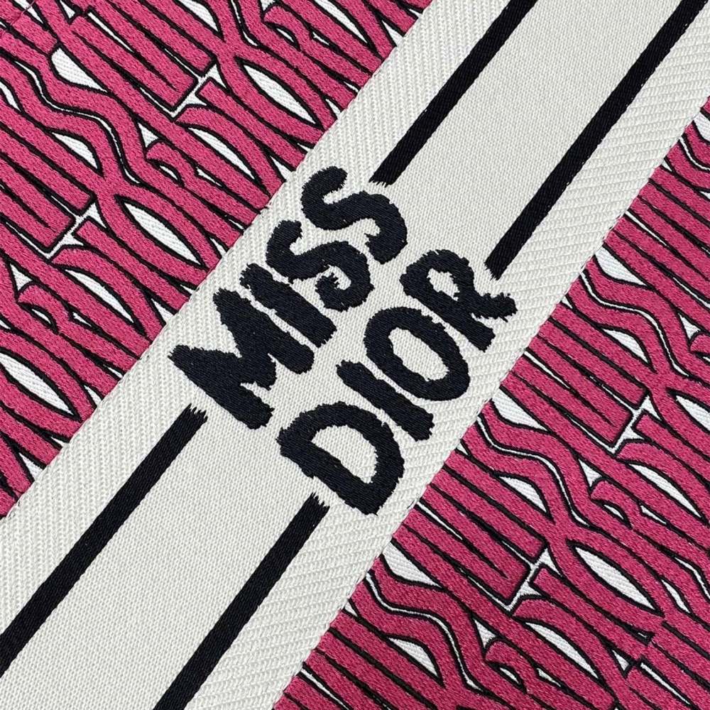 高仿Dior*BookTote系列M128M75E購物袋粉紅色大號免檢版