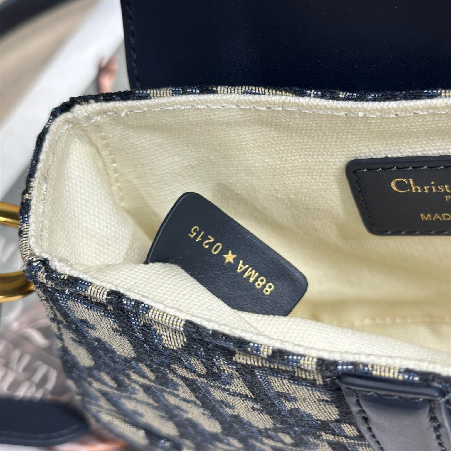 高仿Dior Saddle 整體斜挎示範