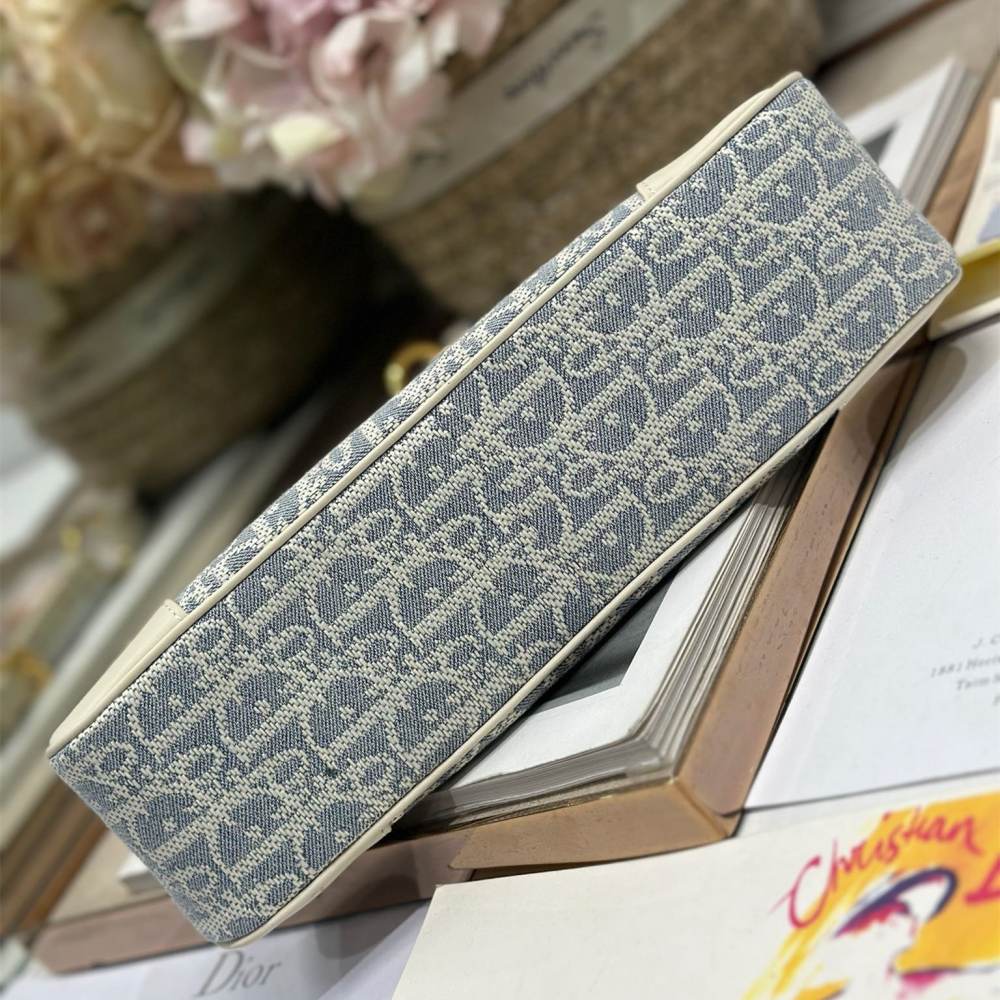 高仿Dior*Montaigne系列S239M925米色印花單肩包Mini免檢版