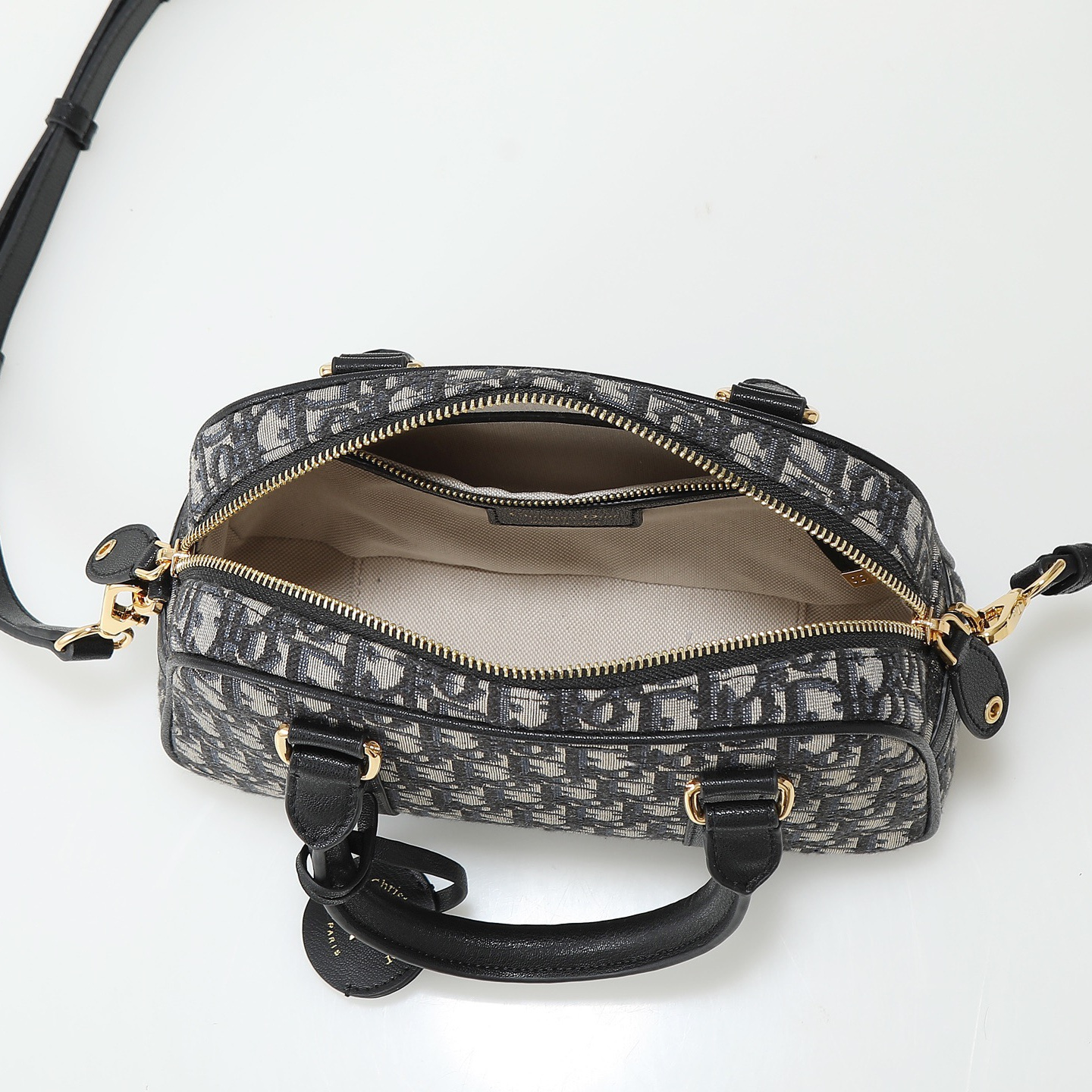 高仿Dior*Vibe系列M134M929保齡球手袋印花中號免檢版
