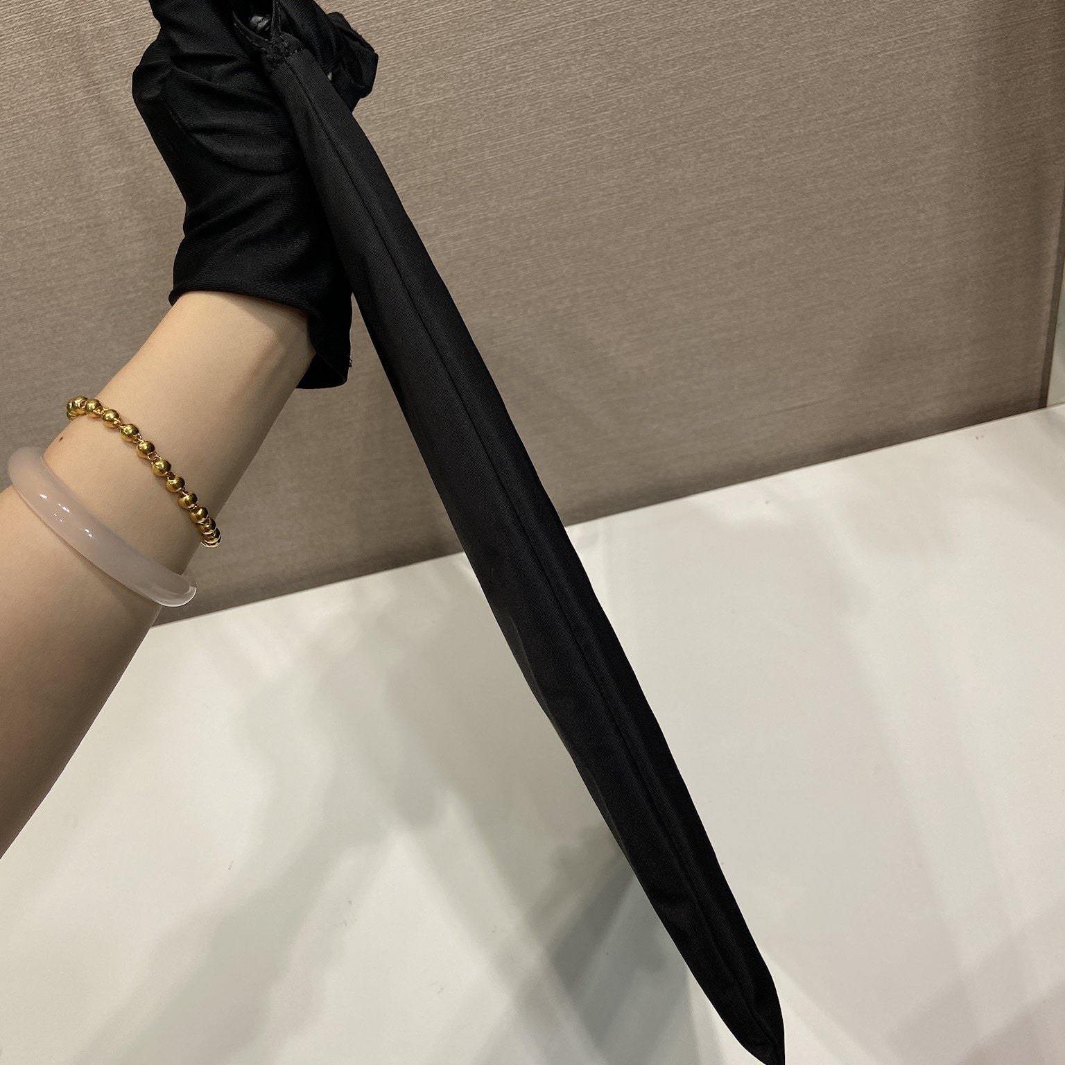 高仿Prada*RE-Nylon系列1NK001收納袋黑色免檢版