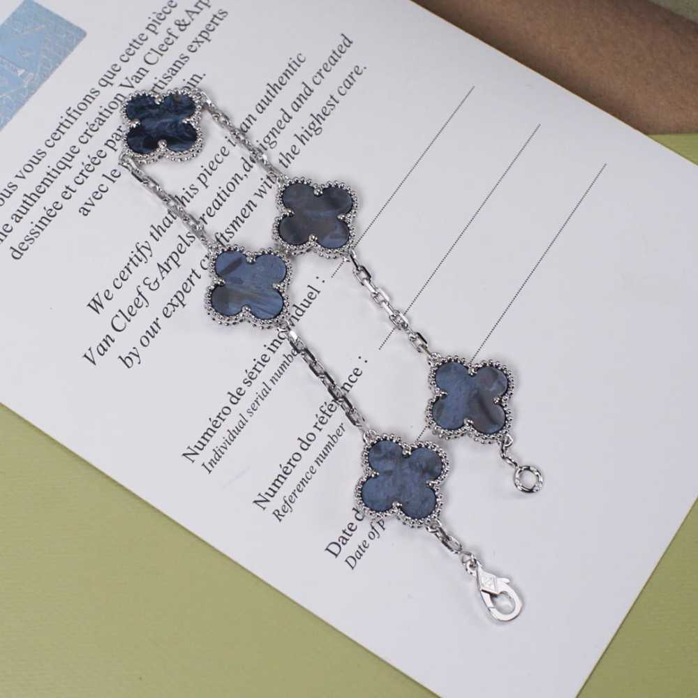 高仿首飾VanCleef&Arpels*RP7S400彼得石白金手鏈