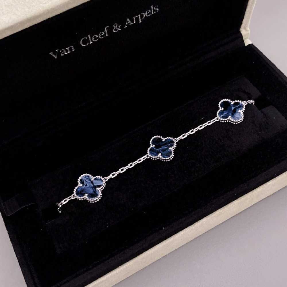 高仿首飾VanCleef&Arpels*RP7S400彼得石白金手鏈