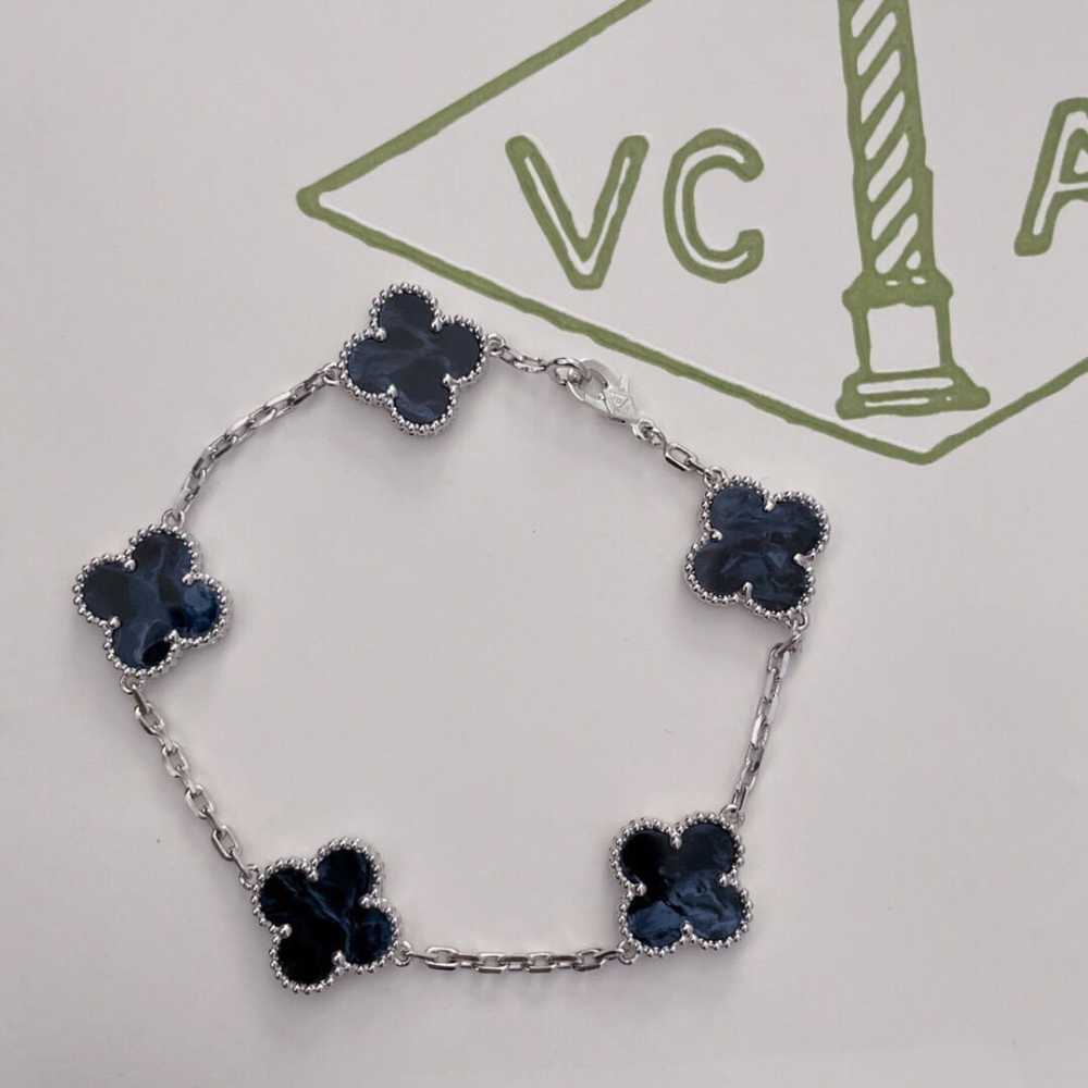 高仿首飾VanCleef&Arpels*RP7S400彼得石白金手鏈