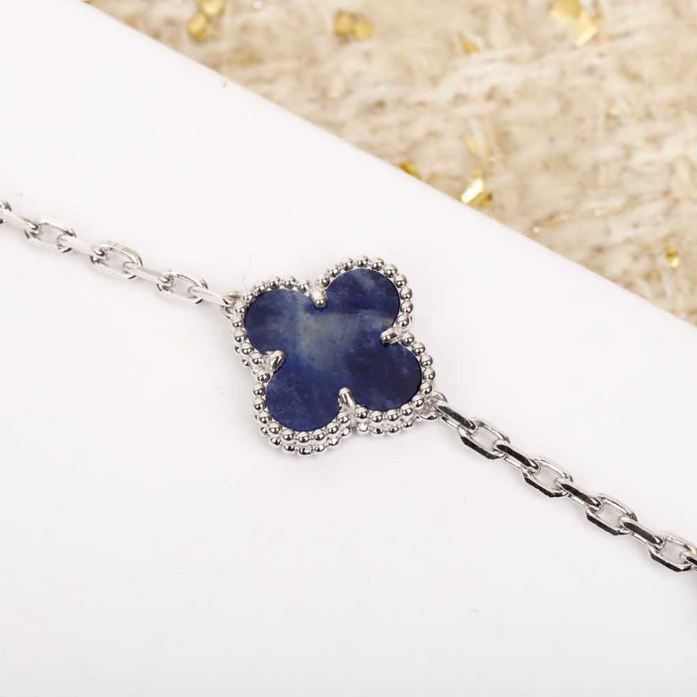 高仿首飾VanCleef&Arpels*RP7S400彼得石白金手鏈