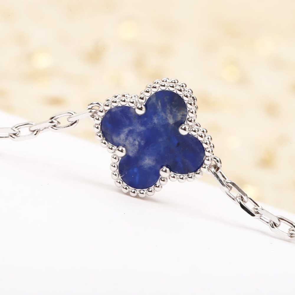 高仿首飾VanCleef&Arpels*RP7S400彼得石白金手鏈