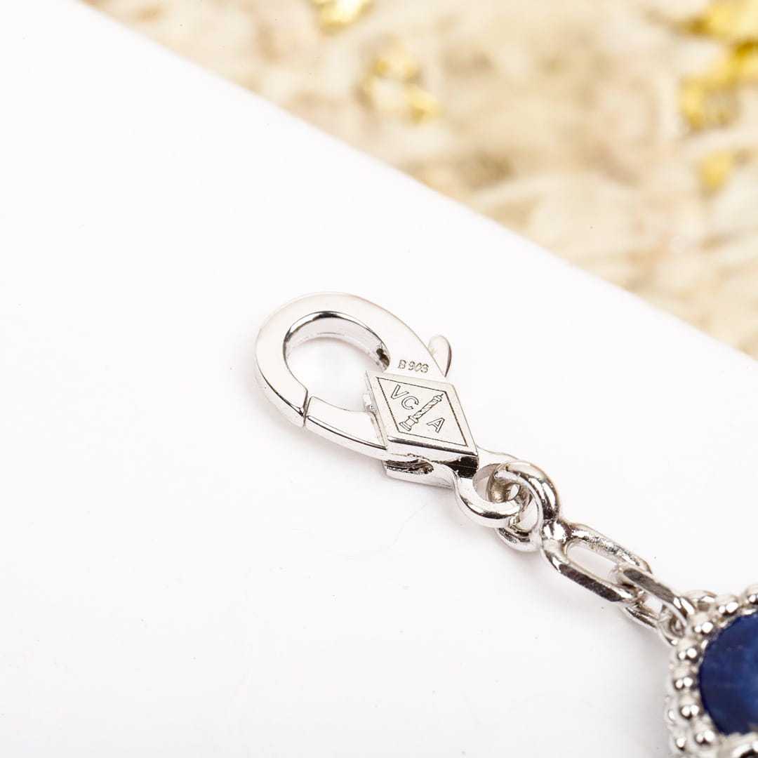 高仿首飾VanCleef&Arpels*RP7S400彼得石白金手鏈